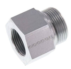 G 1 1/4'' x G 1'' M/F Zinc plated Steel Reducing Adapter 400 Bar - Hydraulic