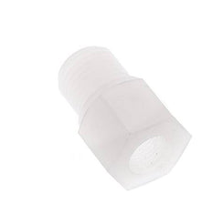 Reducing Ring G1/8'' Female x G1/4'' Male PVDF 10bar (140.5psi) FDA 17mm Hex
