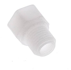 Reducing Ring G1/8'' Female x G1/4'' Male Polypropylene (pp) 10bar (140.5psi) FDA 17mm Hex