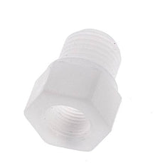 Reducing Ring G1/8'' Female x G1/4'' Male Polypropylene (pp) 10bar (140.5psi) FDA 17mm Hex