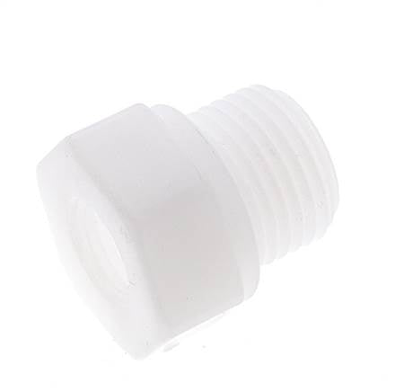 Reducing Ring G1/4'' Female x G1/2'' Male Polypropylene (pp) 10bar (140.5psi) FDA 27mm Hex