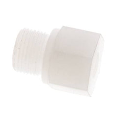 Reducing Ring G1/8'' Female x G3/8'' Male PVDF 10bar (140.5psi) FDA 22mm Hex