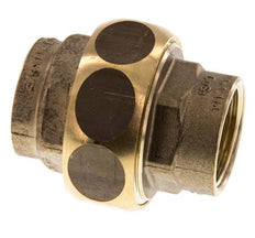 Union Straight Connector Rp3/4'' Female Brass Flat Seal Centellen 16bar (224.8psi)