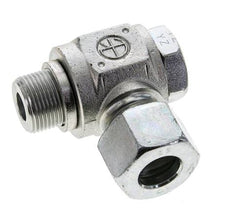 16S & M22x1.5 Zink plated Steel Swivel Joint Cutting Fitting with Male Threads 400 bar Rotatable ISO 8434-1