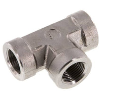 G 3/8'' Stainless steel Tee 250 Bar - Hydraulic