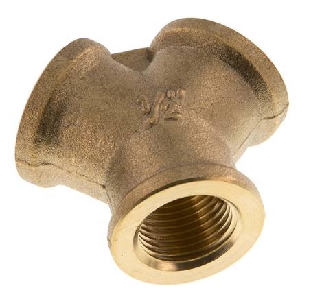 Rp 1/2'' Brass Y-Piece 16 Bar
