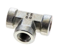 Tee Fitting 1/4'' NPT Female Steel High Pressure 275bar (3863.75psi)