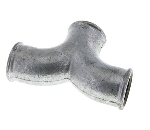 Tee Fitting Rp1'' Female Malleable cast iron 25bar (351.25psi)