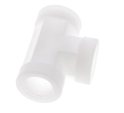 Tee Fitting G3/8'' Female Polypropylene (pp) FDA 10bar (140.5psi)
