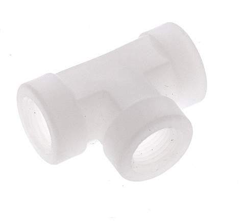 Tee Fitting G1/8'' Female Polypropylene (pp) FDA 10bar (140.5psi)