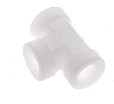 Tee Fitting G1/8'' Female Polypropylene (pp) FDA 10bar (140.5psi)
