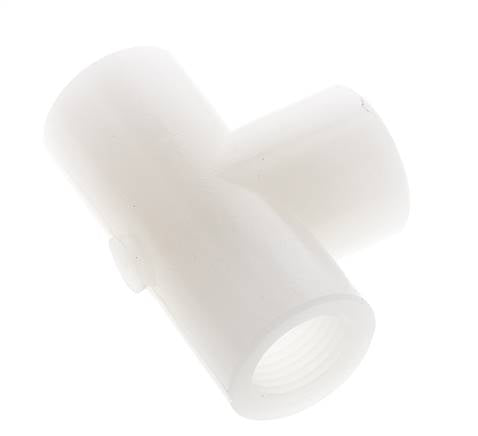 Tee Fitting G1/2'' Female Polyvinylidene fluoride (pvdf) FDA 10bar (140.5psi)