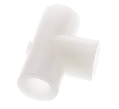 Tee Fitting G1/2'' Female Polyvinylidene fluoride (pvdf) FDA 10bar (140.5psi)