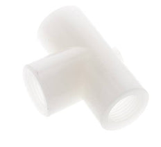 Tee Fitting G1/2'' Female Polyvinylidene fluoride (pvdf) FDA 10bar (140.5psi)