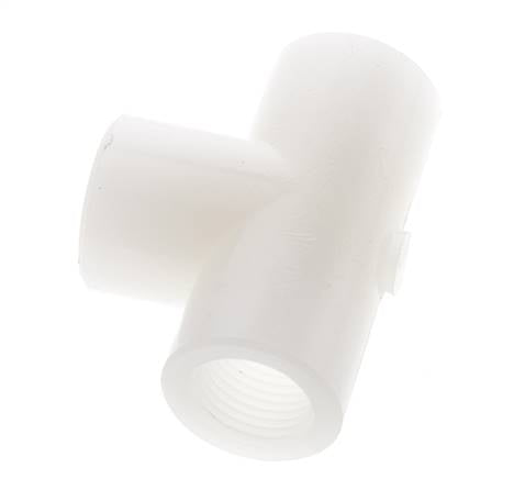 Tee Fitting G1/2'' Female Polyvinylidene fluoride (pvdf) FDA 10bar (140.5psi)