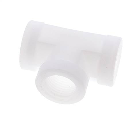 Tee Fitting G1/2'' Female Polypropylene (pp) FDA 10bar (140.5psi)