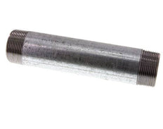 R 1 1/2'' Zinc plated Steel Double Pipe Nipple 50 Bar DIN 2982 - 200mm