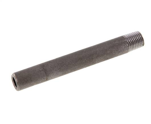 R 1/4'' Male x 13.5mm Steel Pipe Nipple with Welding End 50 Bar DIN 2982 - 100mm [2 Pieces]