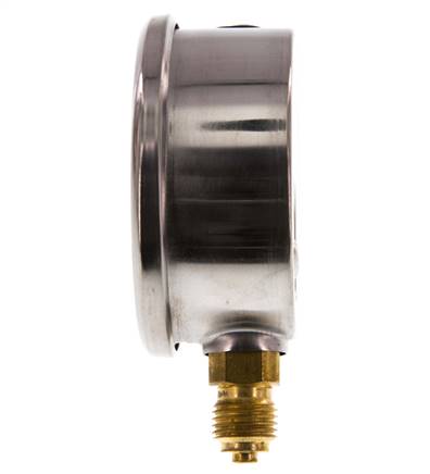 0..1000 Bar (0..14504 psi) Glycerin Pressure Gauge Below Stainless steel/Brass 63 mm Class 1.6
