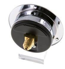 0..10 Bar (0..145 psi) Panel Mount Pressure Gauge Steel/Brass 63 mm Class 2.5 (Front Panel)