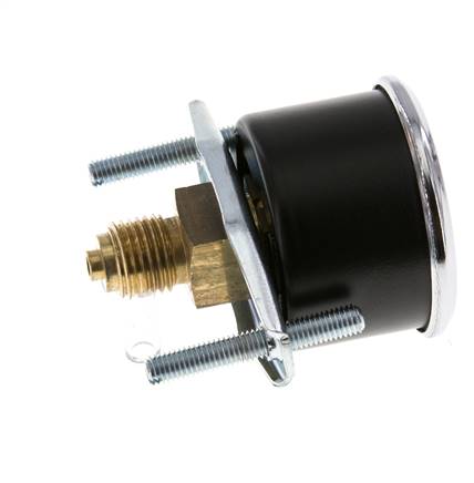 0..16 Bar (0..232 psi) Panel Mount Pressure Gauge Steel/Brass 40 mm Class 2.5 - 1/4'' (Bracket)