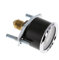 0..16 Bar (0..232 psi) Panel Mount Pressure Gauge Steel/Brass 40 mm Class 2.5 - 1/4'' (Bracket)
