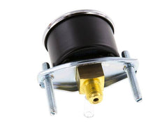 0..40 Bar (0..580 psi) Panel Mount Pressure Gauge Steel/Brass 40 mm Class 2.5 (Bracket)