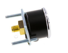 0..40 Bar (0..580 psi) Panel Mount Pressure Gauge Steel/Brass 40 mm Class 2.5 (Bracket)
