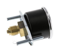 0..4 Bar (0..58 psi) Panel Mount Pressure Gauge Steel/Brass 40 mm Class 2.5 - 1/4'' (Bracket)
