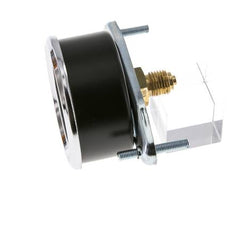0..60 Bar (0..870 psi) Panel Mount Pressure Gauge Steel/Brass 63 mm Class 2.5 (Bracket)