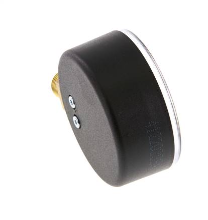 0..250 Bar (0..3626 psi) Pressure Gauge Below Plastic/Brass 63 mm Class 2.5