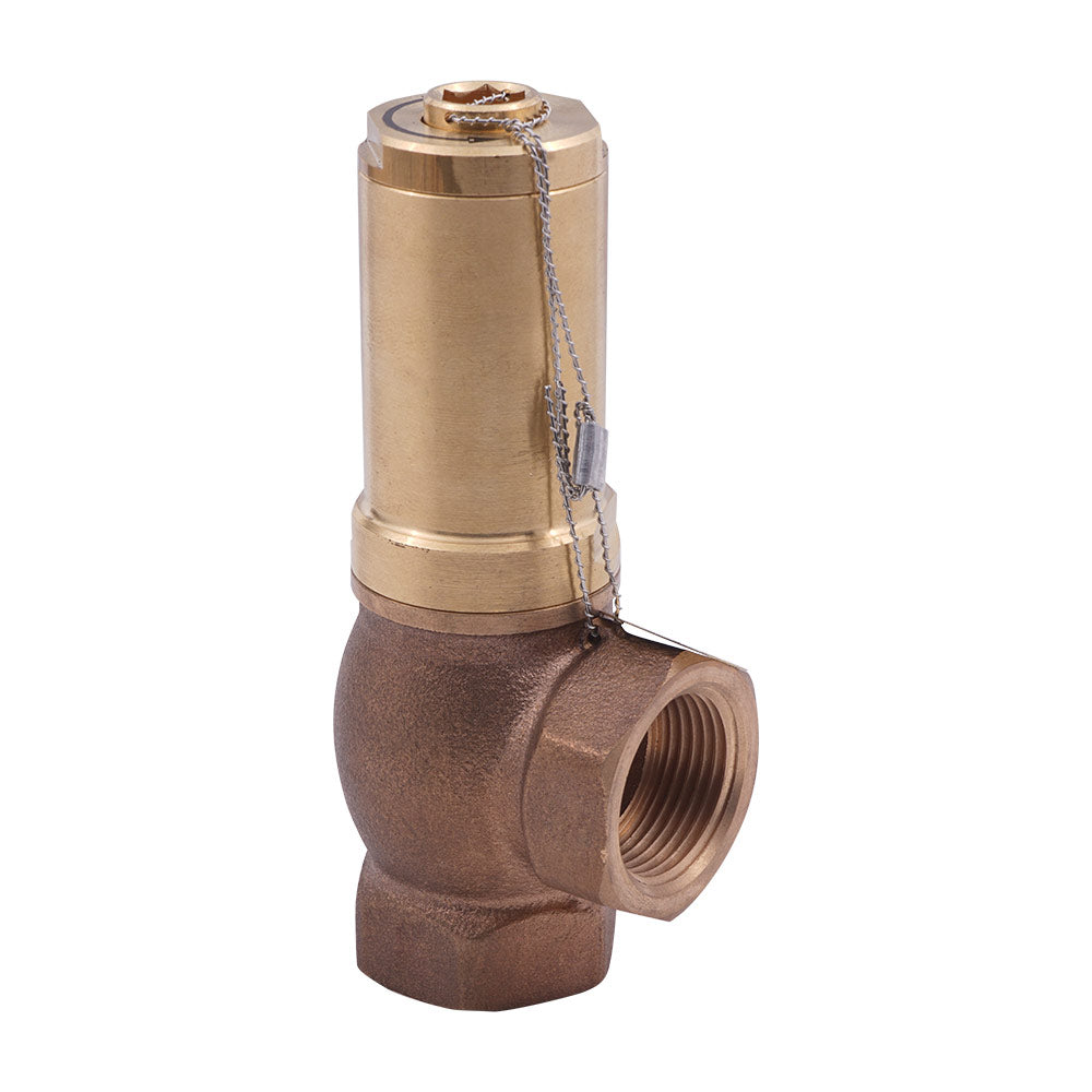 G1 1/4'' Brass Relief valve 12 - 20 bar / 174 - 290 psi