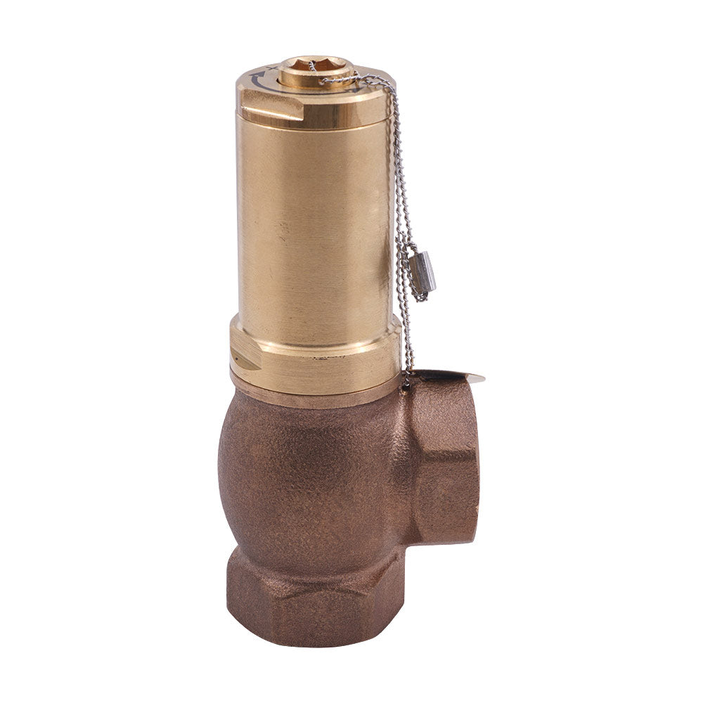 G1 1/2'' Brass Relief valve 2 - 8 bar / 29 - 116 psi