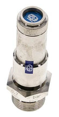 G 3/4'' Nickel-plated Brass Pre-Set Safety Valve 0.7 bar (10.15 psi) DN 10