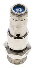 G 3/4'' Nickel-plated Brass Pre-Set Safety Valve 0.7 bar (10.15 psi) DN 10