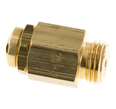 G 1/4'' Brass Adjustable Safety Valve 6-12 bar (87.02-174.05 psi)