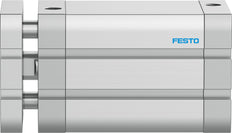 Festo Compact Cylinder 50mm Bore 60mm Stroke ISO 21287 Double Acting - 574047