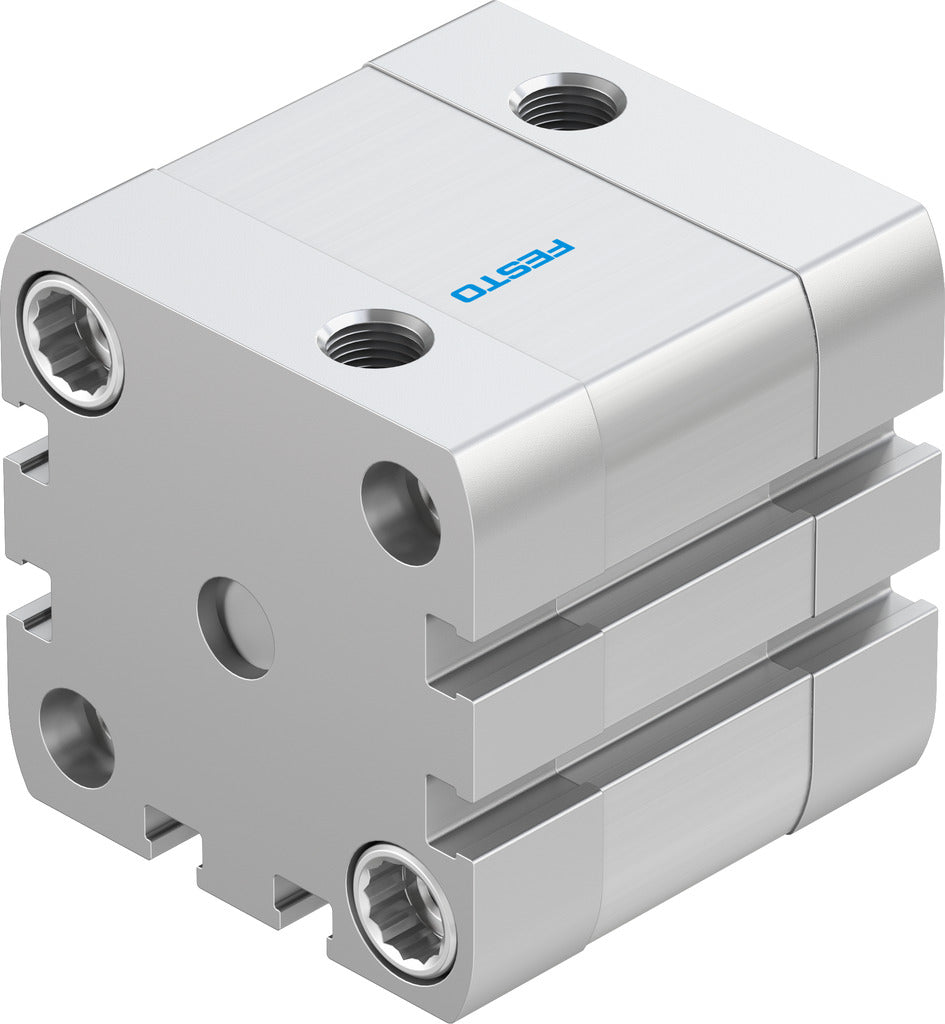 Festo Compact Cylinder 40mm Bore 10mm Stroke ISO 21287 Double Acting - 536300