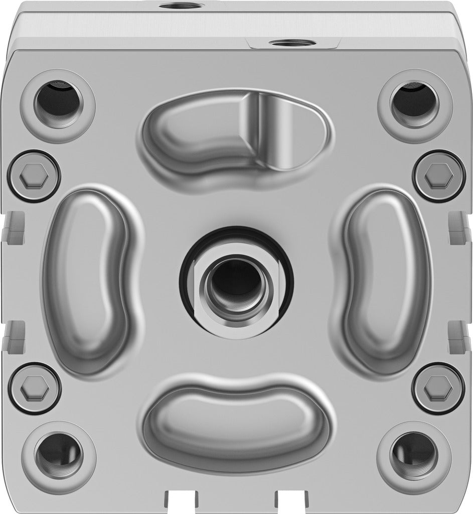 Festo Compact Cylinder 80mm Bore 15mm Stroke ISO 21287 Double Acting - 536364