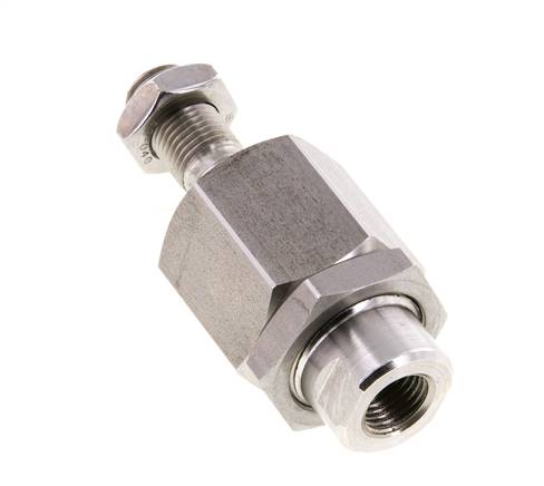 Floating Joint M12 x 1.25 for Cylinder Stainless steel 304 (1.4301)