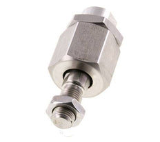 Floating Joint M12 x 1.25 for Cylinder Stainless steel 304 (1.4301)
