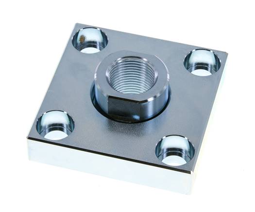 Flexo Coupling with Mounting Plate for 125 mm ISO 15552 Cylinder