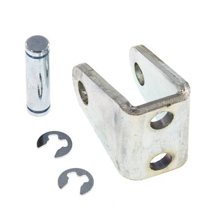 Bearing Block for 12 mm 16 mm ISO 6432 ISO 21287 Cylinder with Pin