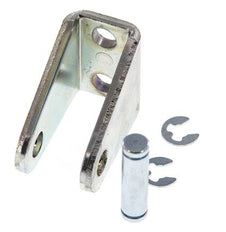 Bearing Block for 12 mm 16 mm ISO 6432 ISO 21287 Cylinder with Pin