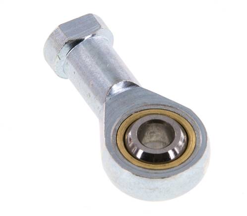 Spherical Rod-end M6 Female Zinc plated steel