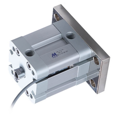 63-80mm Compact Cylinder with Double Rod Female Thread MCJI