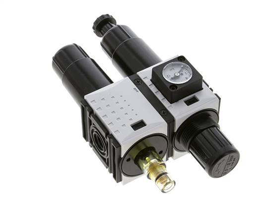 FRL 2-Part G1/4'' 800 l/min 0.5-8.0bar/7-116psi Semi-Auto Metal Futura 0