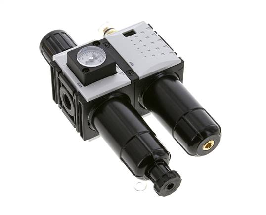 FRL 2-Part G1/4'' 800 l/min 0.5-8.0bar/7-116psi Semi-Auto Metal Futura 0