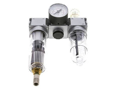FRL 3-Part G1/4'' 750 l/min 0.5-10.0bar/7-145psi Auto (Closed Without Pressure) 40 mm Pressure Gauge Polycarbonate Multifix 0
