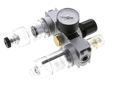 FRL 3-Part G1/4'' 750 l/min 0.5-10.0bar/7-145psi Semi-Auto 40 mm Pressure Gauge Polycarbonate Multifix 0